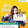 Sim V120 Viettel - Miễn phí 2Gb/ngày gọi nội mạng miễn phí